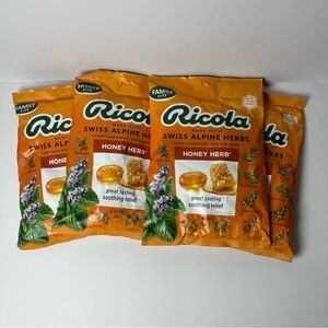 Ricola Honey Herb cough drops Pack of 4